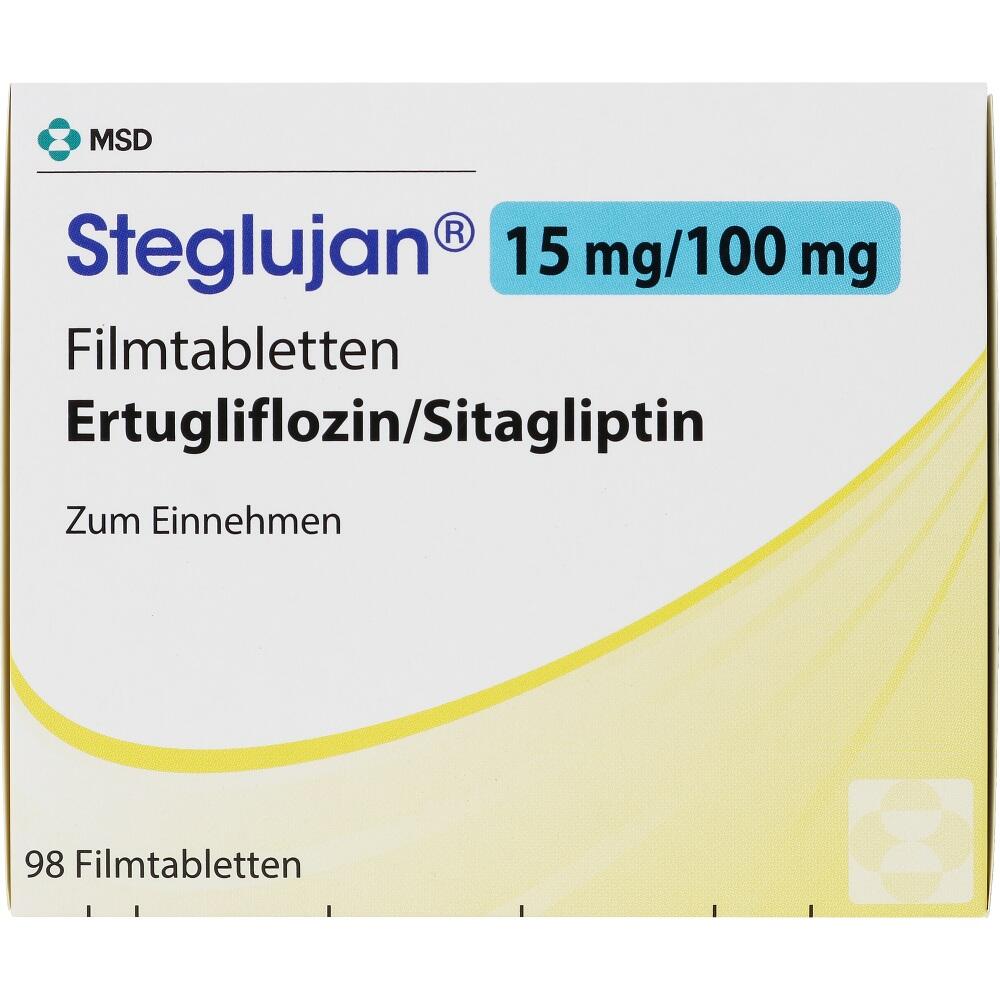 Steglujan 15 mg/100 mg 98 St Filmtabletten