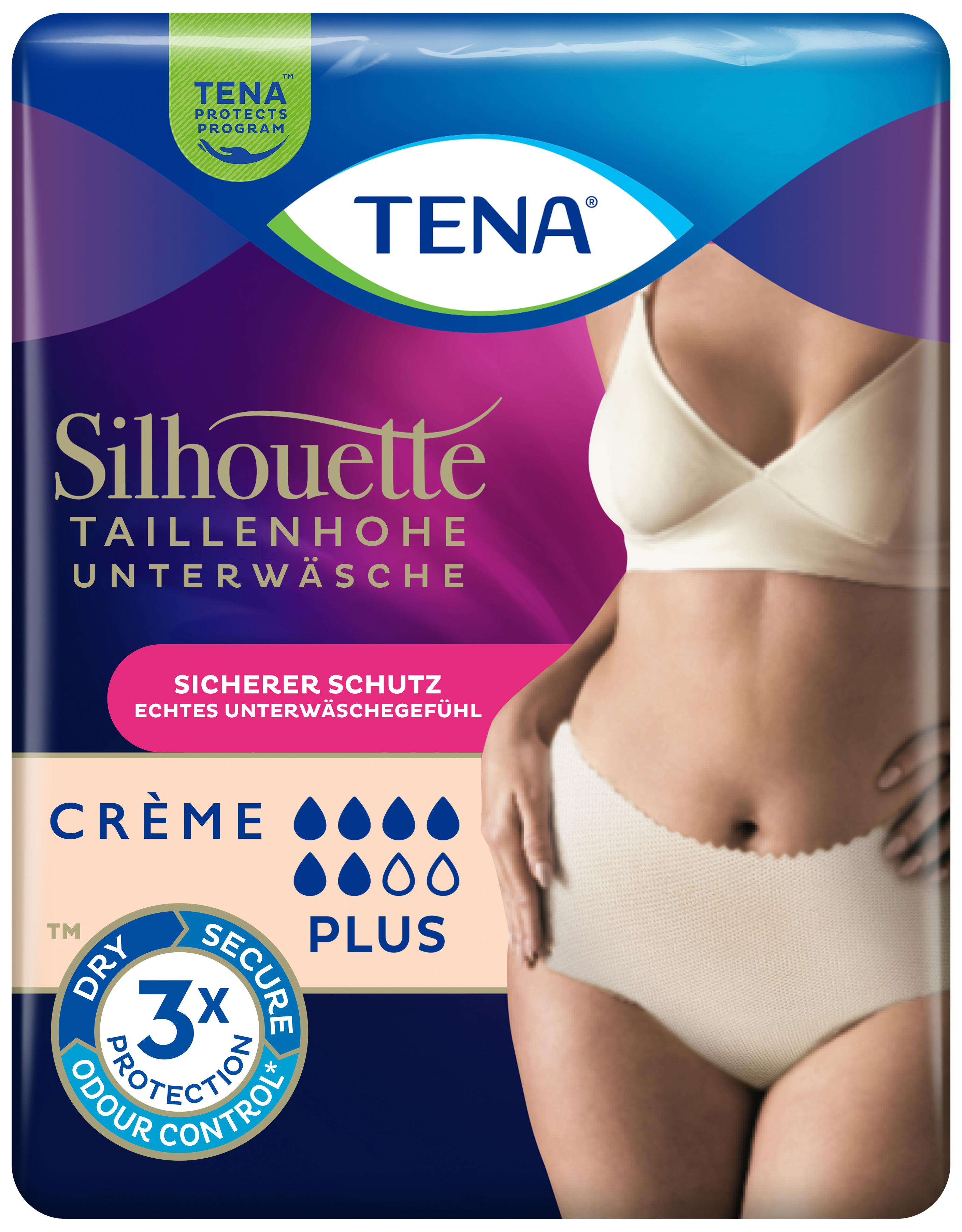 TENA Silhouette CREME PLUS L 8 St