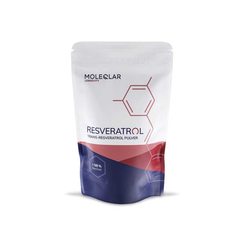 MOLEQLAR RESVERATROL TRANS-RESVERTROL PULVER 100 g Pulver