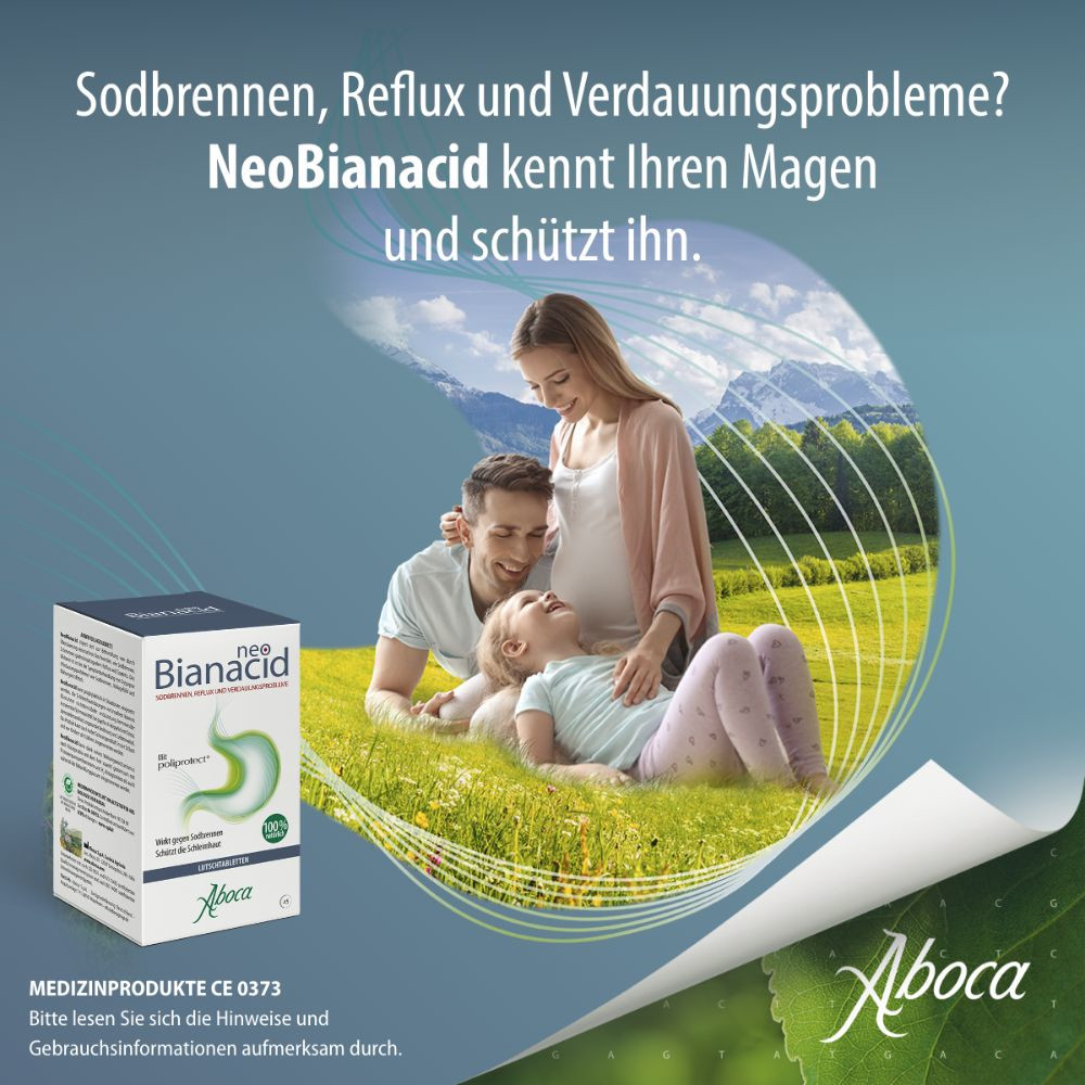 neoBianacid bei Sodbrennen, Reflux und Verdauungsproblemen 20X1.55 g Granulat