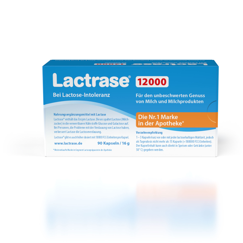 Lactrase 12.000 FCC 90 St Kapseln