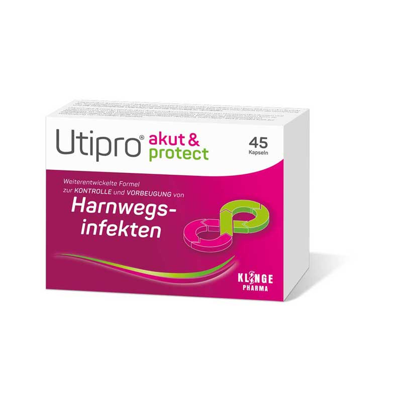 Utipro akut & protect Harnwegsinfekten 45 St Hartkapseln