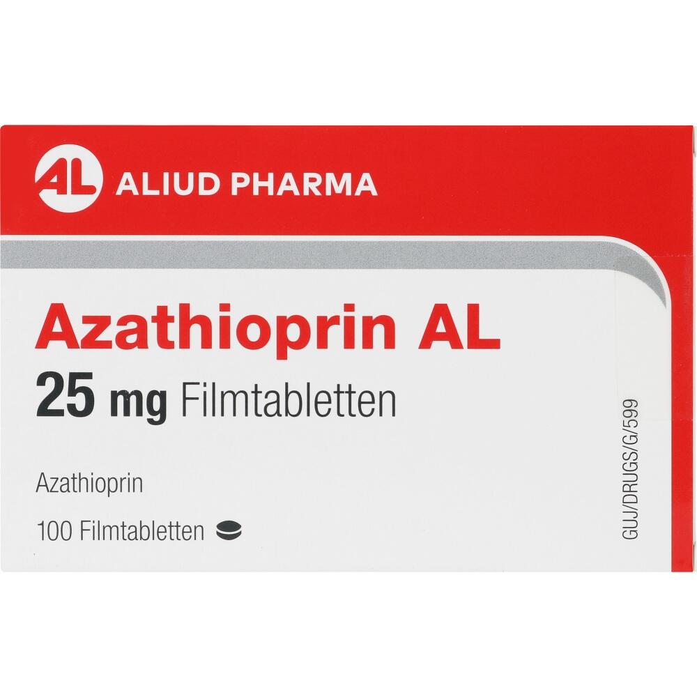 AZATHIOPRIN AL 25 mg Filmtabletten 100 St Filmtabletten