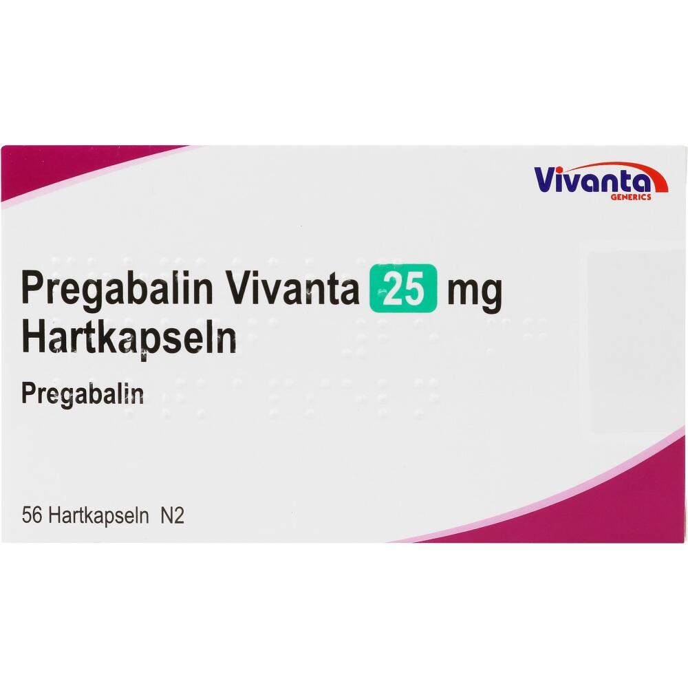 Pregabalin Vivanta 25 mg 56 St Hartkapseln