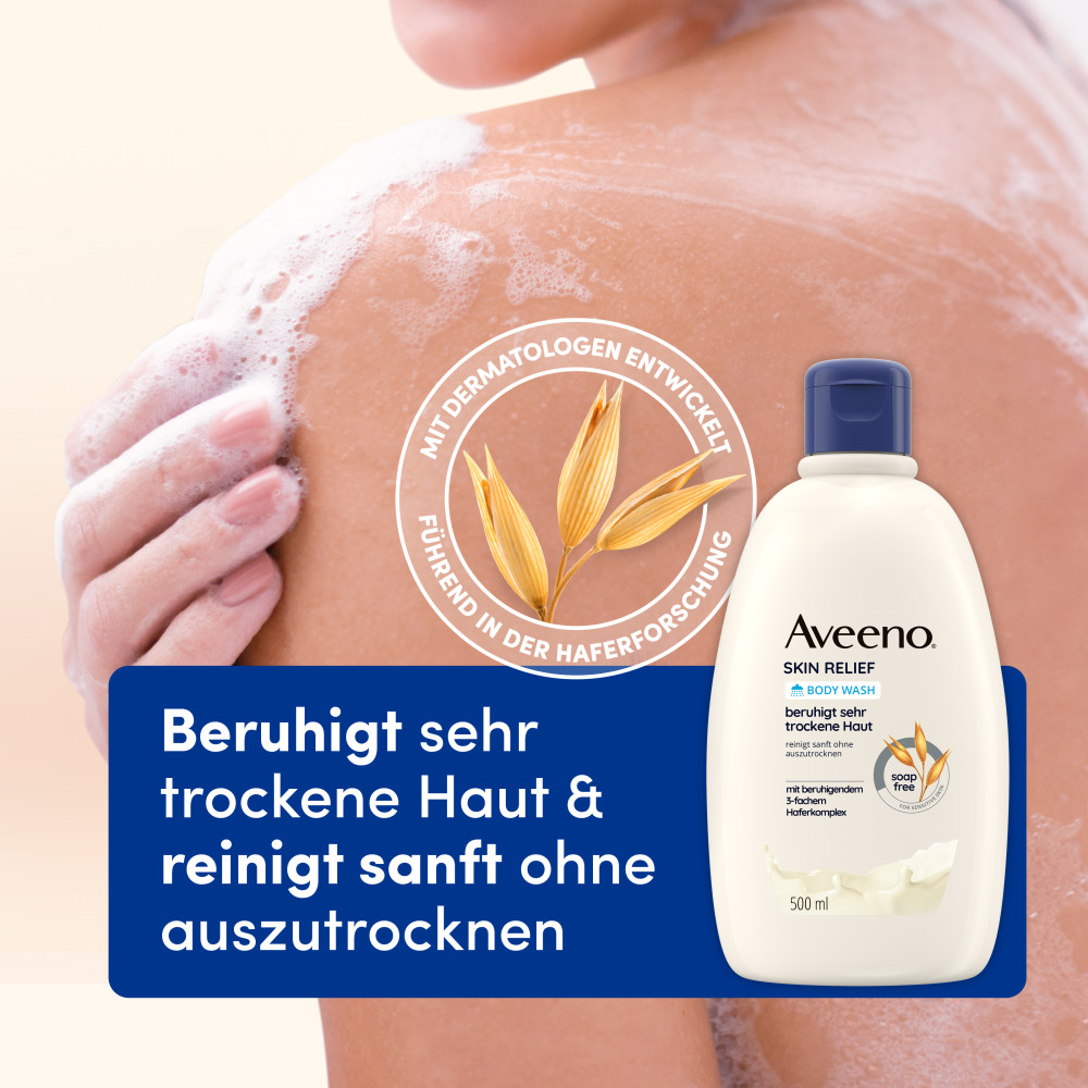 Aveeno Skin Relief Seifenfreies Duschgel 500 ml Duschgel