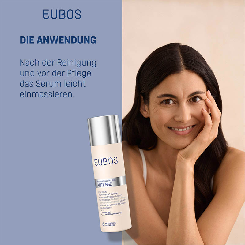 EUBOS HYALURON HIGH INTENSE SERUM 30 ml Konzentrat
