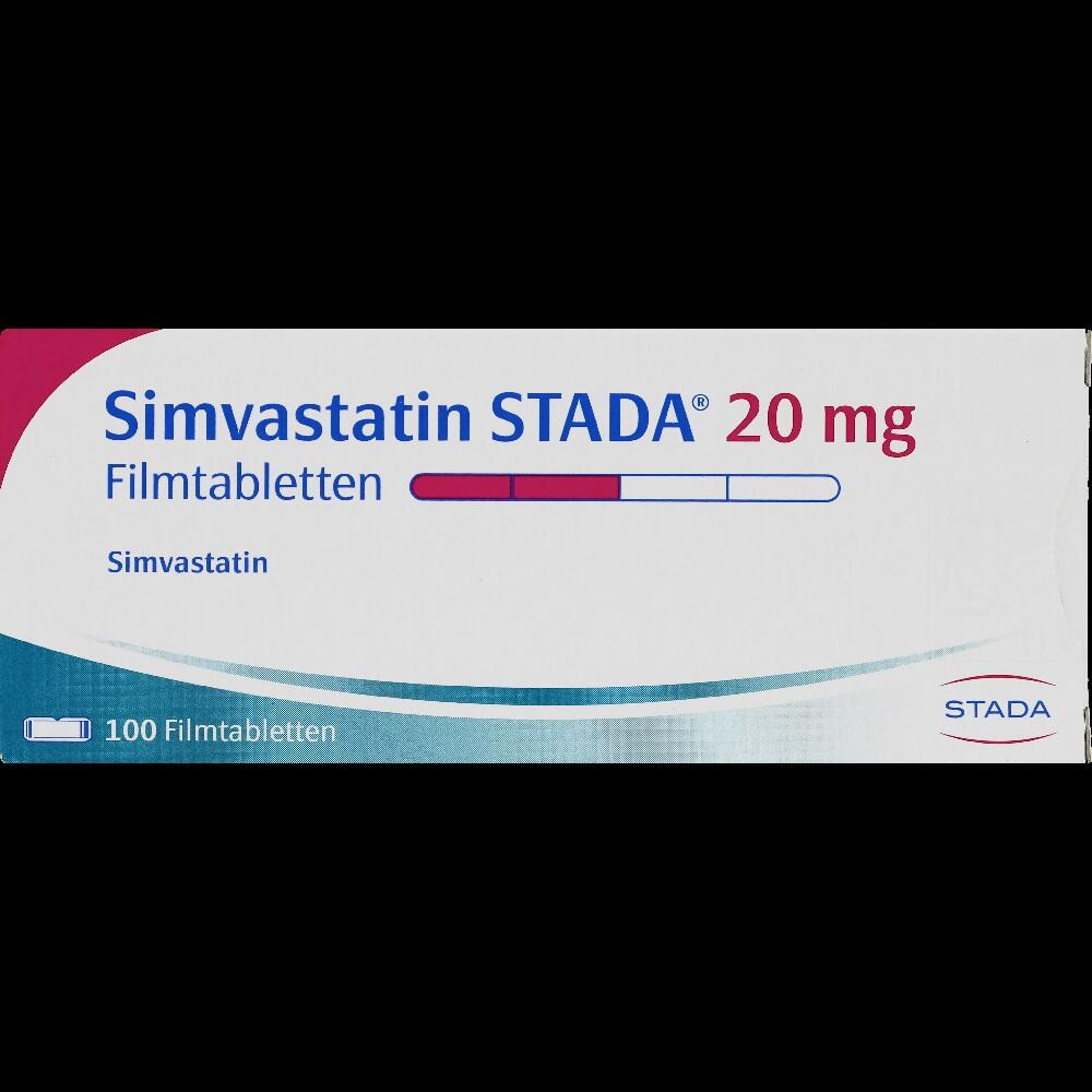 Simvastatin STADA 20mg 100 St Filmtabletten