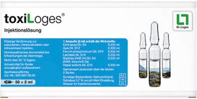 toxiLoges Injektionslösung 50X2 ml Injektionslösung