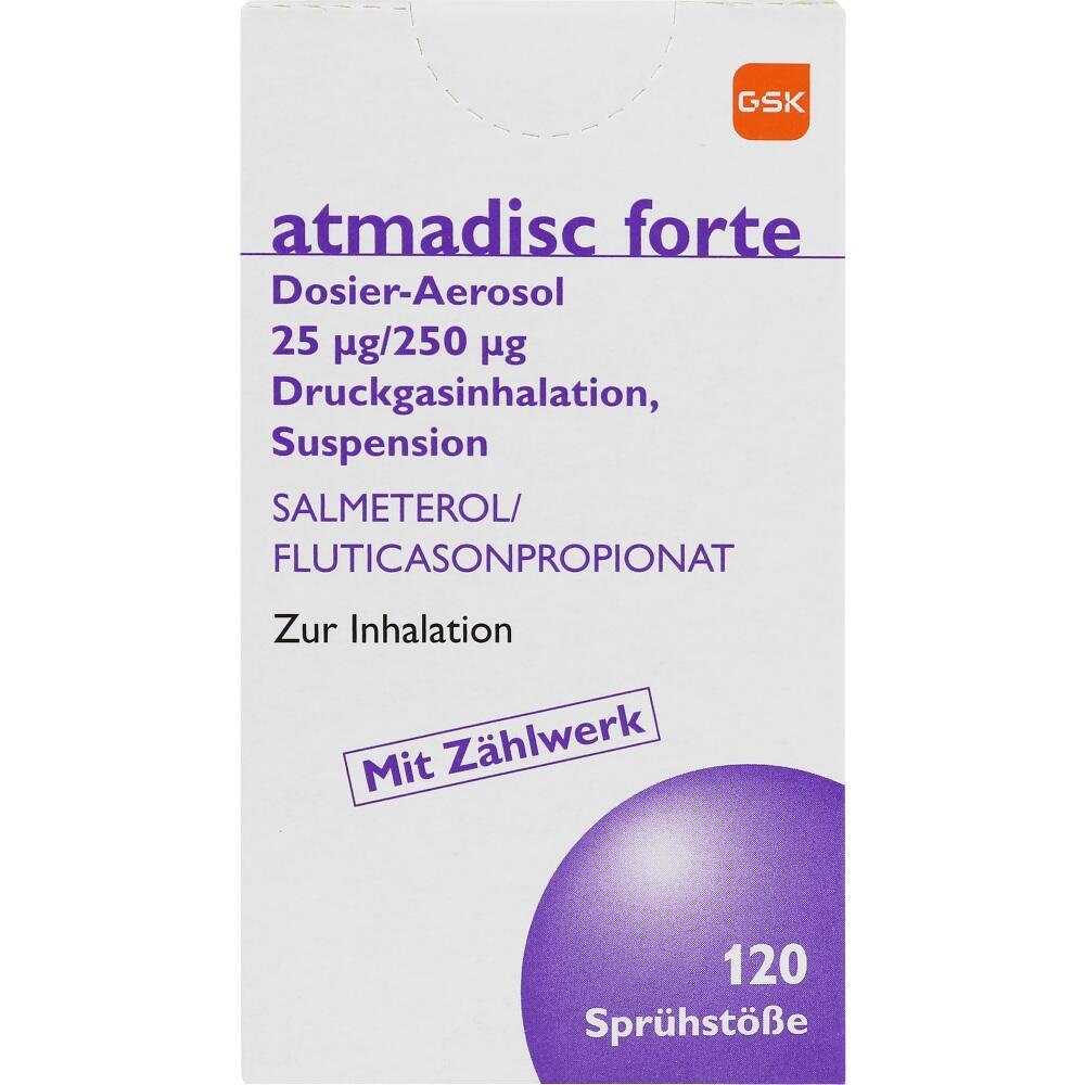 atmadisc forte 25 μg/250 μg 120 St Dosieraerosol