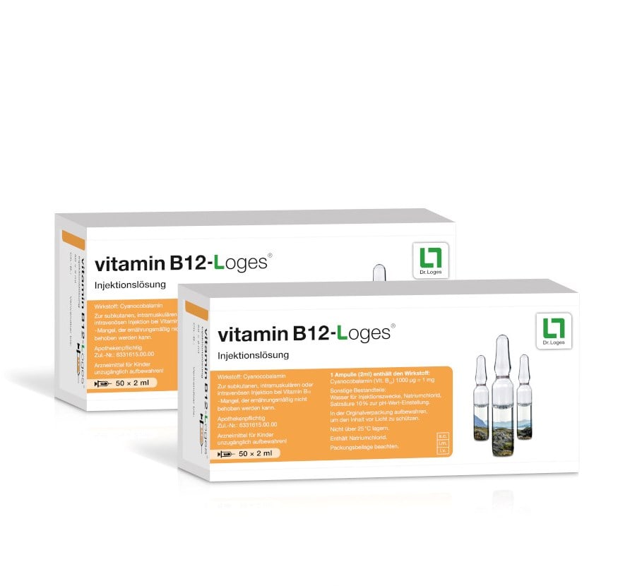 vitamin B12-Loges Injektionslösung 100X2 ml Injektionslösung