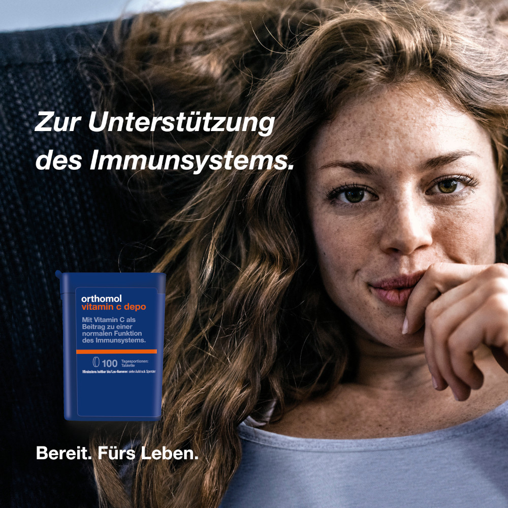 orthomol vitamin c depo - Nahrungsergänzungsmittel mit Depot-Wirkung - Tabletten