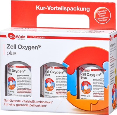Dr. Wolz Zell Oxygen plus 3X250 ml Flüssigkeit