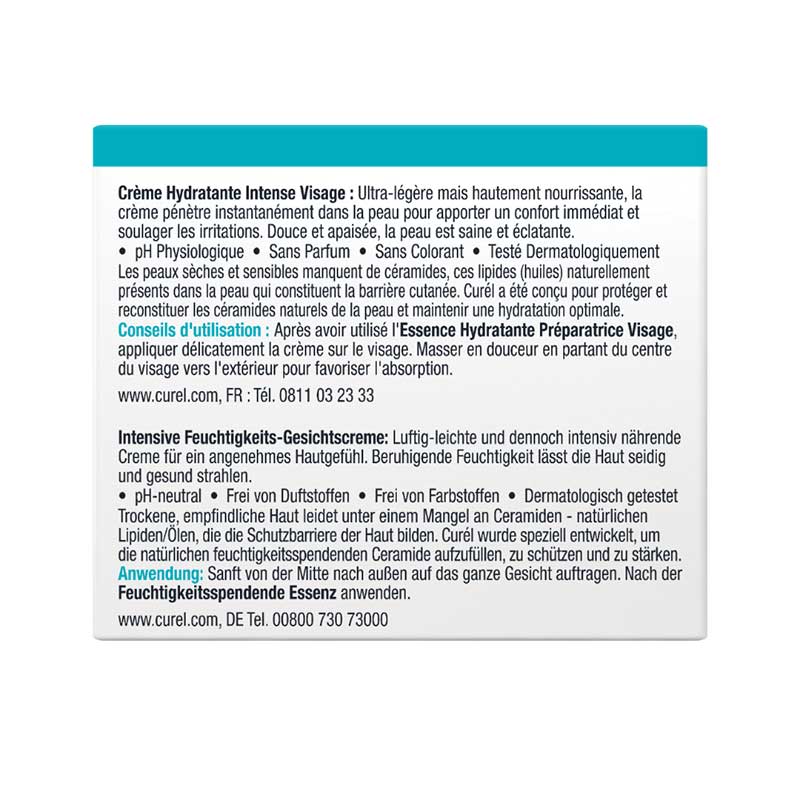 Curél Intensive Feuchtigkeits-Gesichtscreme 40 g Creme