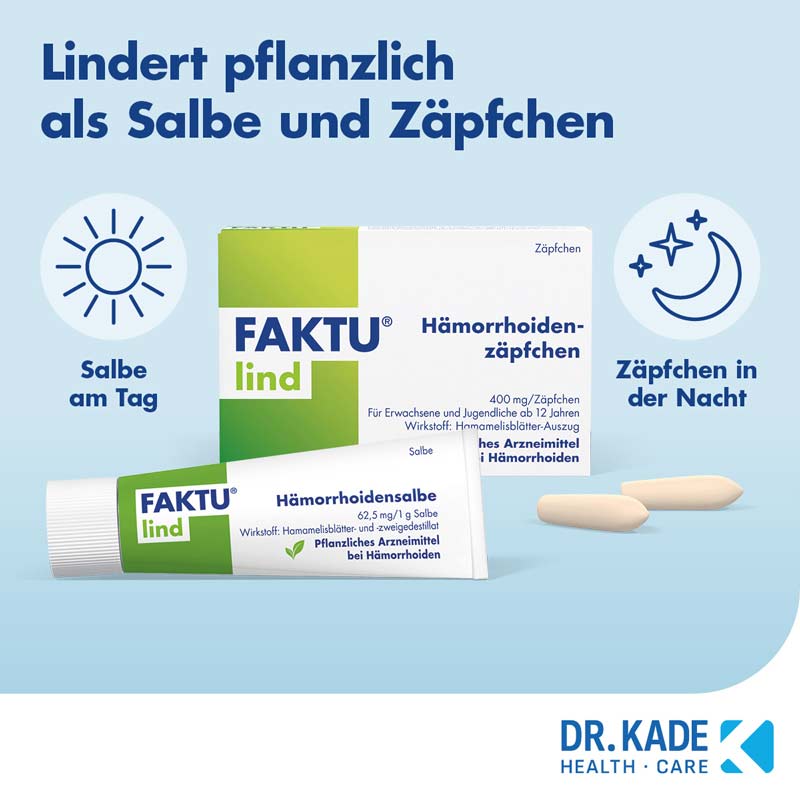 FAKTU lind Hämorrhoidensalbe 50 g Salbe