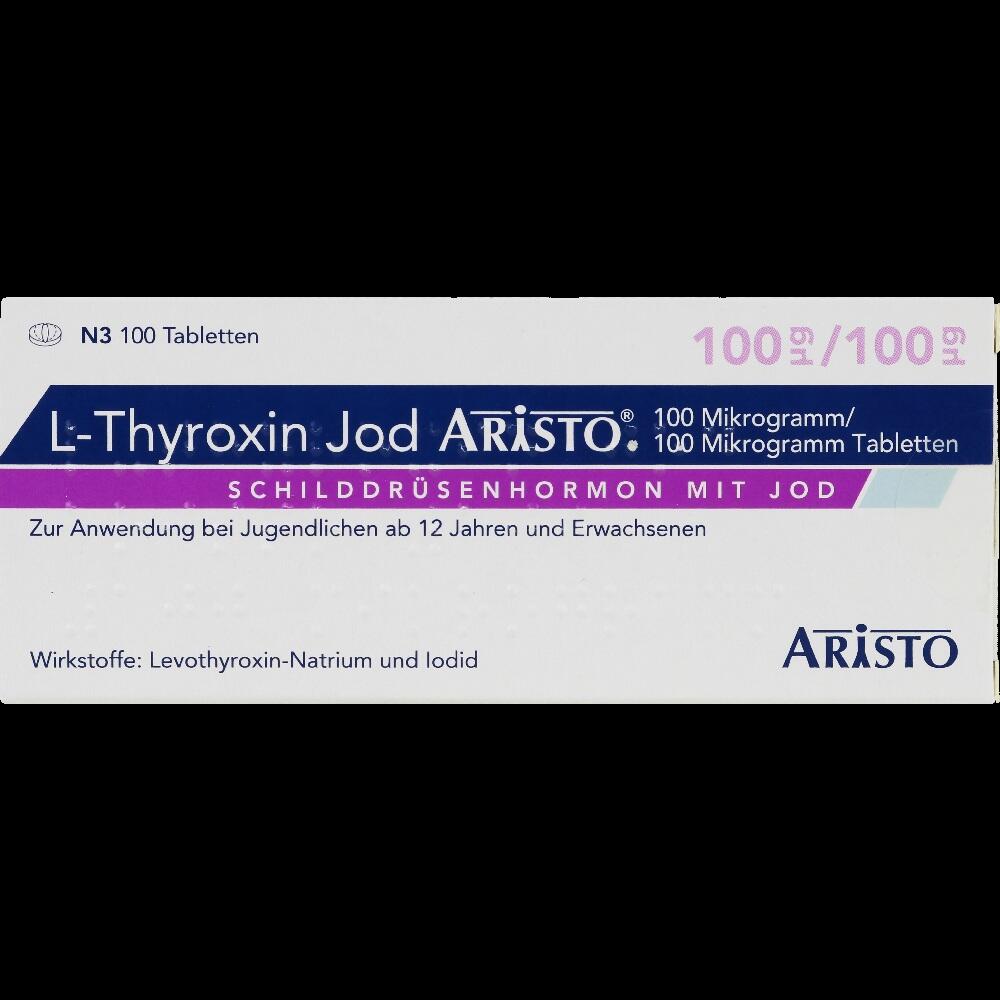 L-Thyroxin Jod Aristo 100μg/100μg 100 St Tabletten