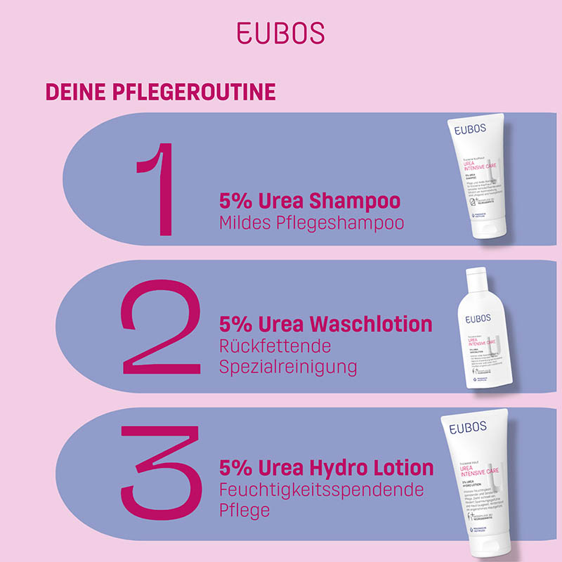EUBOS TROCKENE Haut Urea 5% Hydro Lotion 200 ml Lotion