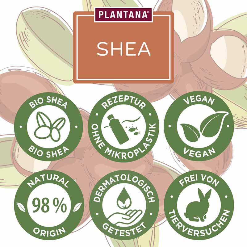 PLANTANA KÖRPERCREME SHEA Butter 500 ml Creme