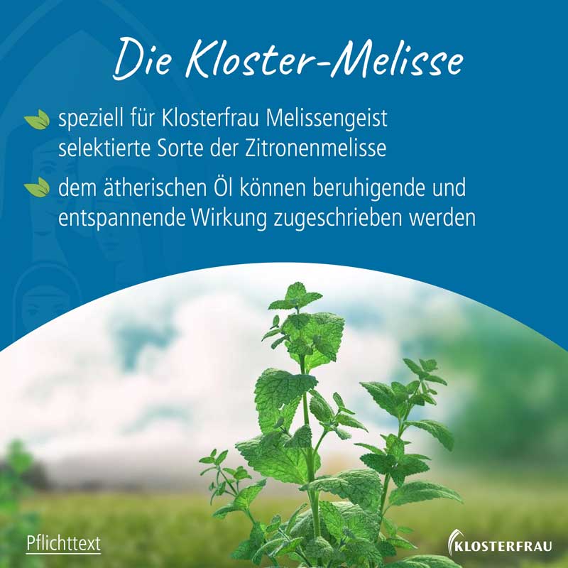 Klosterfrau Melissengeist Konzentrat 95 ml Flüssigkeit