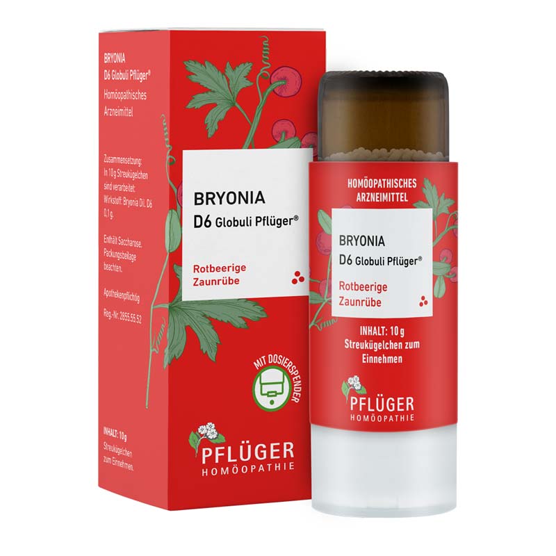 Bryonia D6 Globuli Pflüger 10 g Globuli