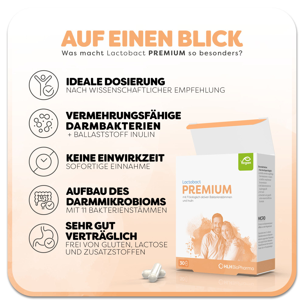 Lactobact PREMIUM 150 St Kapseln magensaftresistent