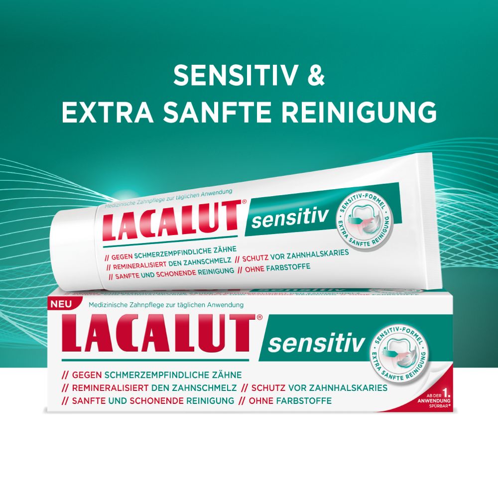 LACALUT sensitiv 75 ml Zahncreme