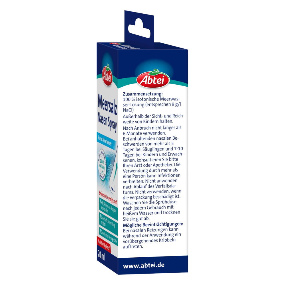 Abtei Meersalz Nasen Spray 20 ml Nasenspray