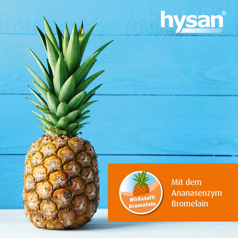 Bromelaintabletten hysan 100 St Tabletten magensaftresistent