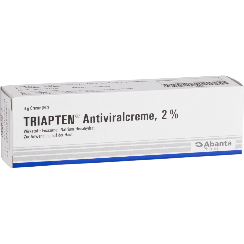 Triapten Antiviralcreme 6 g Creme