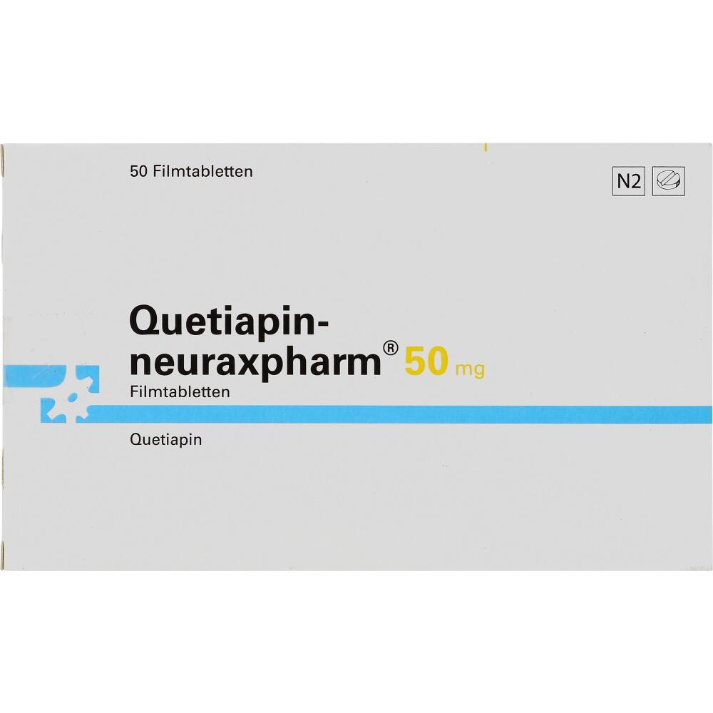 Quetiapin-neuraxpharm 50mg 50 St Filmtabletten