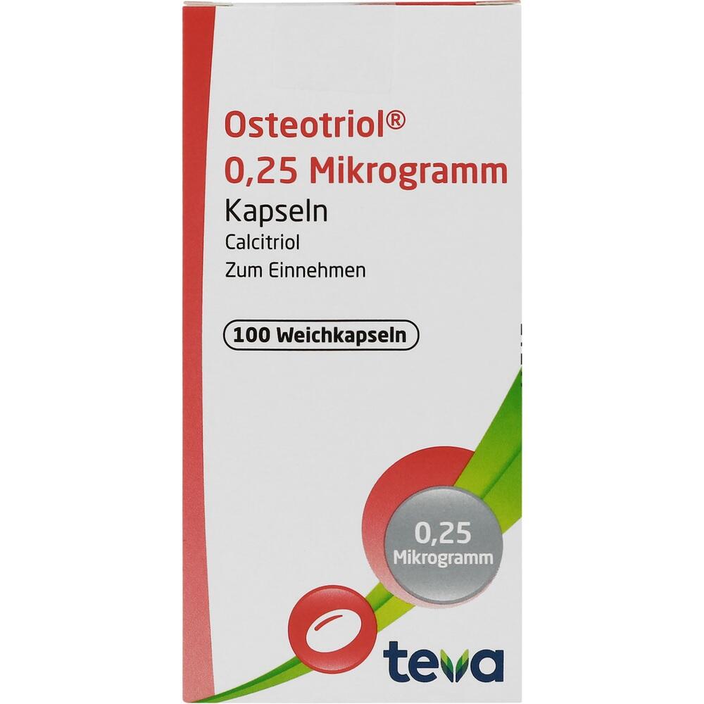 OSTEOTRIOL 0,25 µg Kapseln 100 St Weichkapseln
