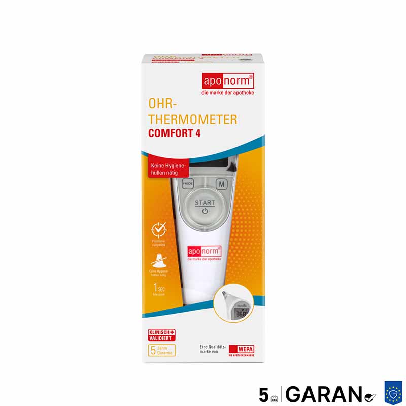 aponorm Fieberthermometer Ohr Comfort 4 1 St