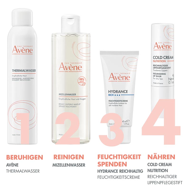 Avene Cold Cream NUTRITION reichhaltiger Lippenpflegestift  4 g Stifte