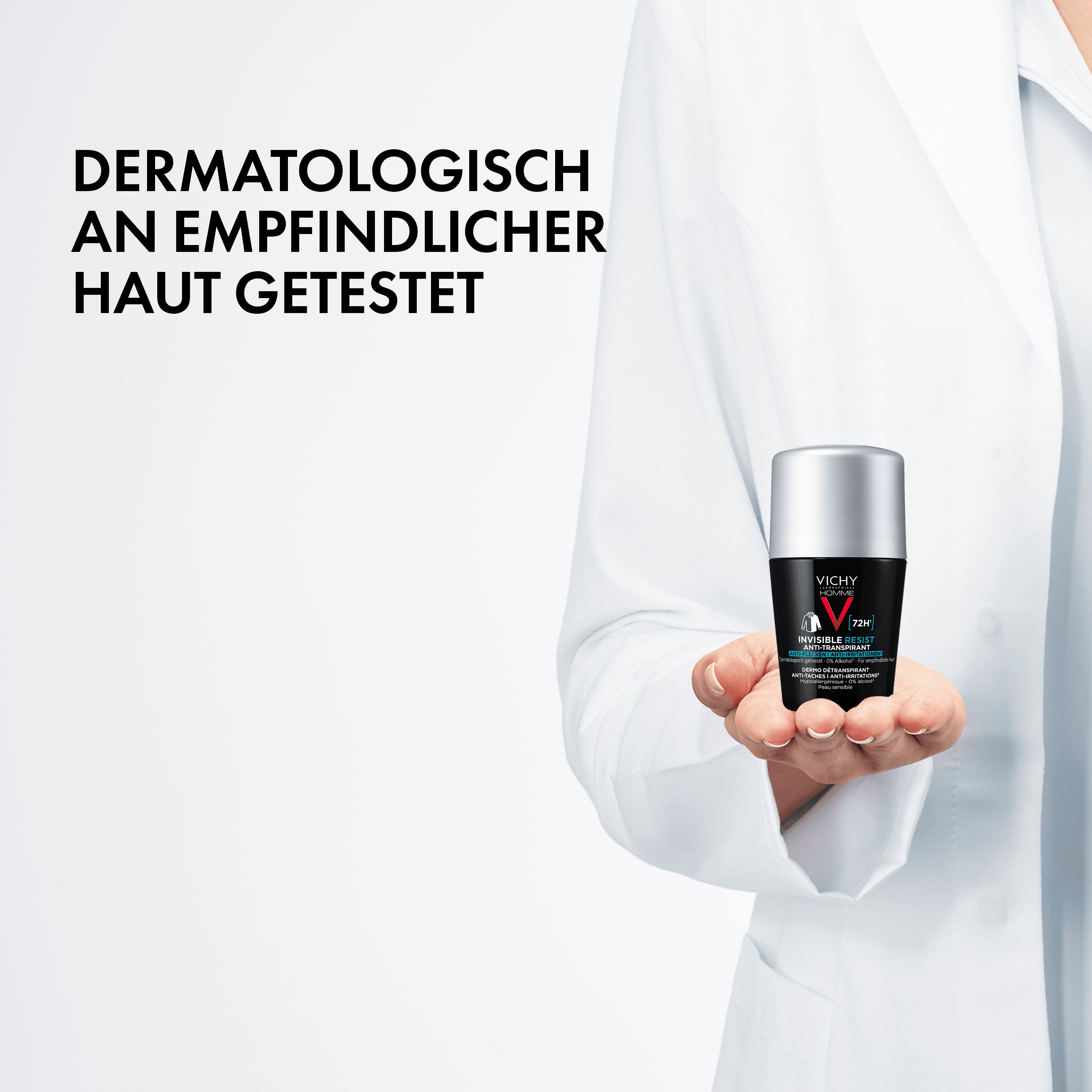 VICHY HOMME STRESS RESIST ANTI-TRANSPIRANT 72H  50 ml Creme