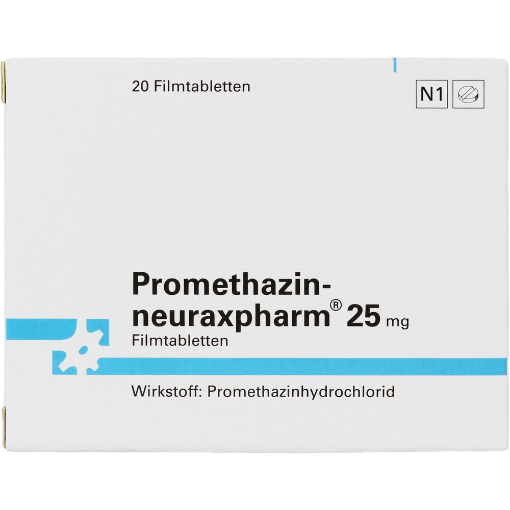 Promethazin-neuraxpharm 25mg 20 St Filmtabletten