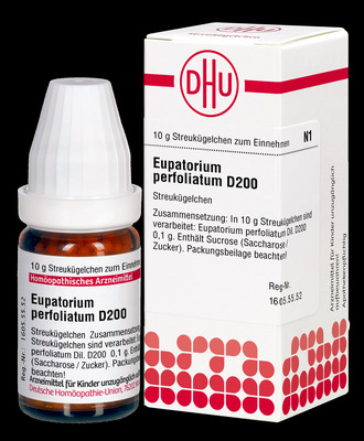 EUPATORIUM PERFOLIATUM D 200 Globuli 10 g Globuli