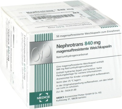 Nephrotrans 840mg 100 St Kapseln magensaftresistent