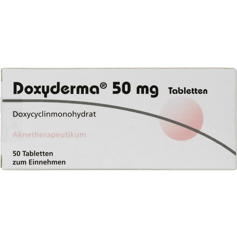 Doxyderma 50mg 50 St Tabletten