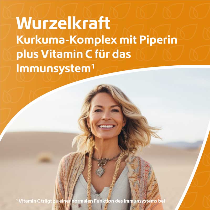 Kurkuma + Piperin + Vitamin C 120 St Kapseln