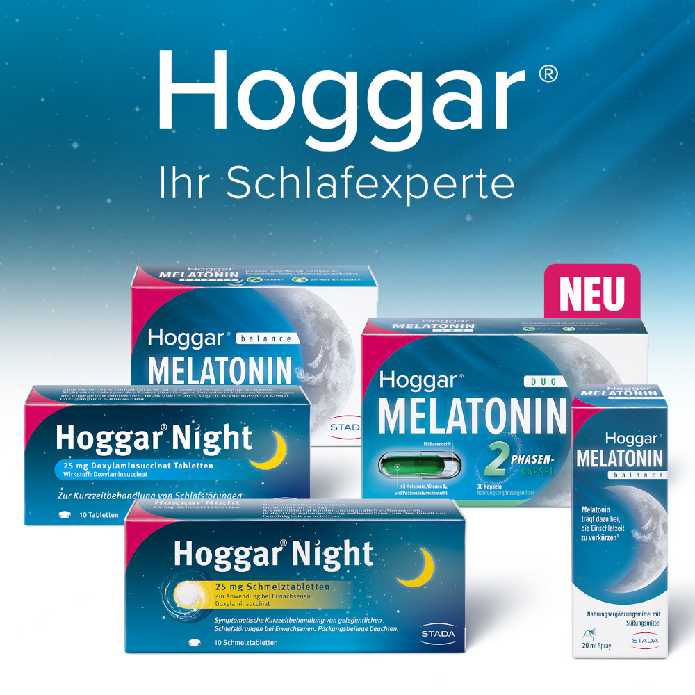 Hoggar MELATONIN DUO 2 PHASEN-KAPSELN 30 St Kapseln