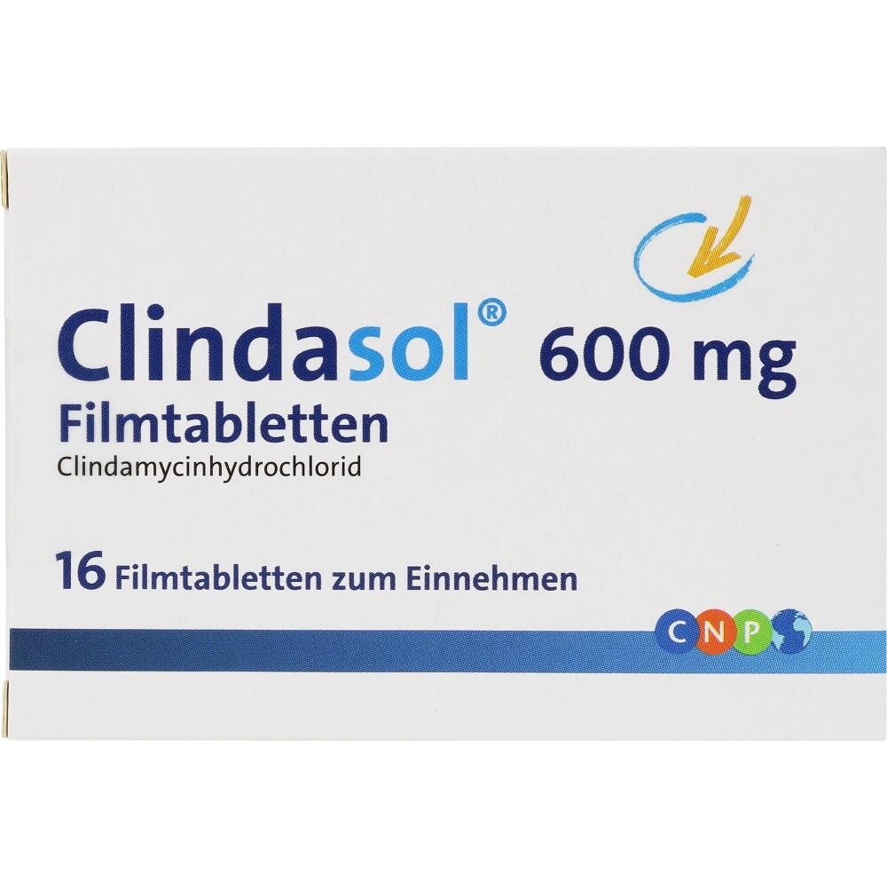 Clindasol 600mg 16 St Filmtabletten