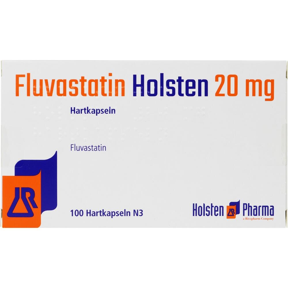 Fluvastatin Holsten 20 mg 100 St Hartkapseln
