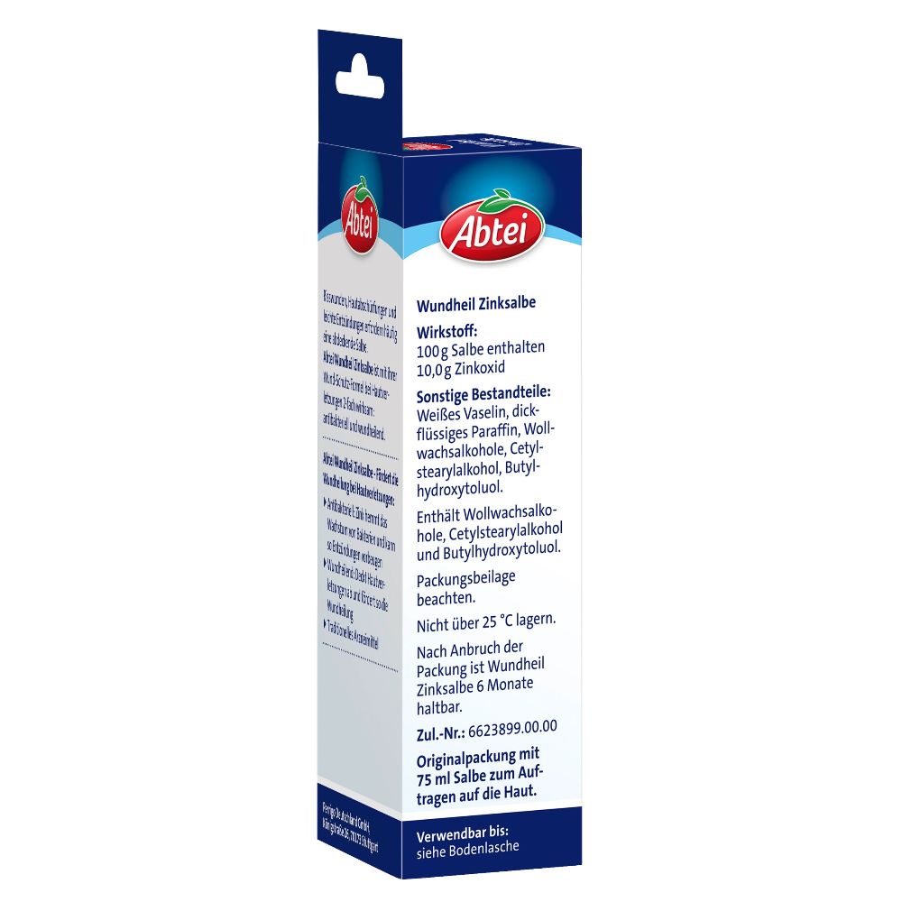 ABTEI Wundheil Zinksalbe 75 ml Salbe