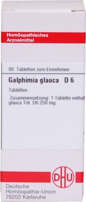 GALPHIMIA GLAUCA D 6 Tabletten 80 St Tabletten