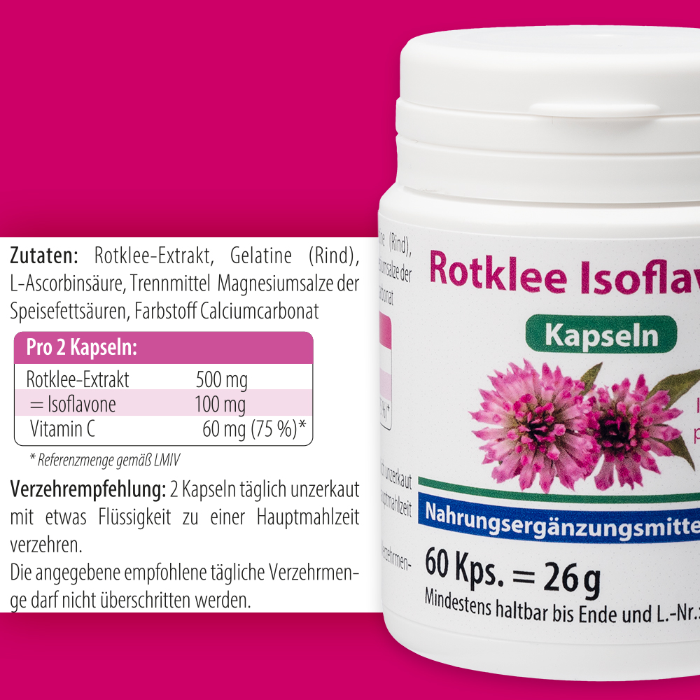Rotklee Isoflavone 60 St Kapseln