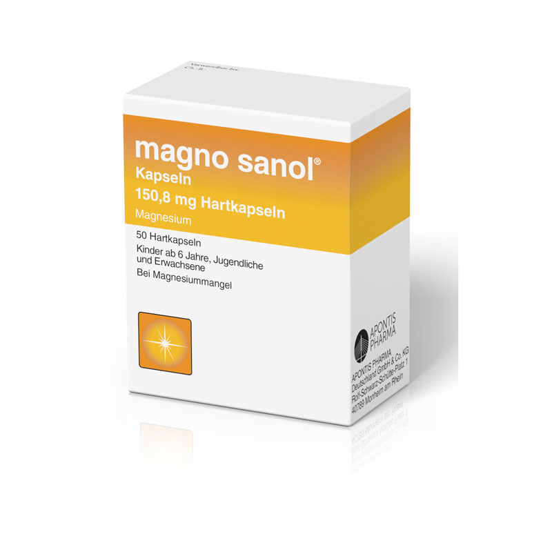 magno sanol 150,8 mg 50 St Hartkapseln