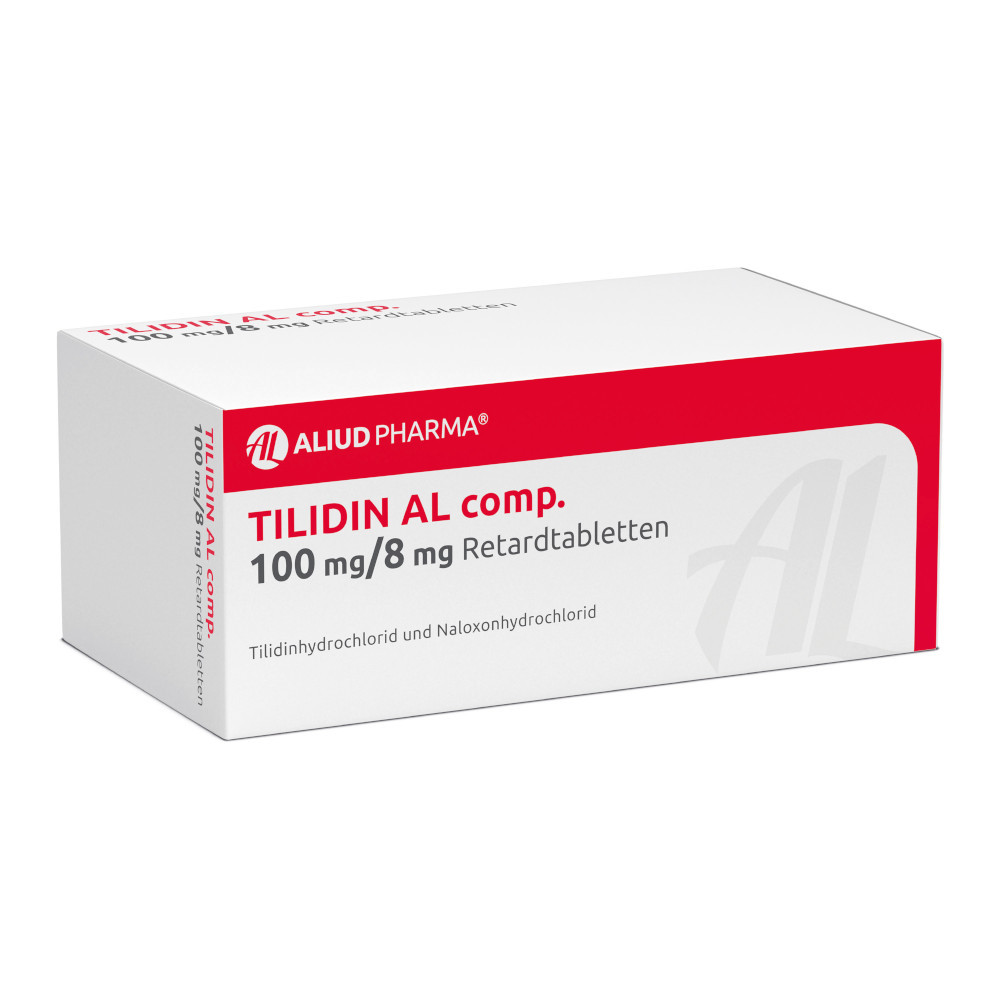 TILIDIN AL comp. 100mg/8mg 50 St Retard-Tabletten