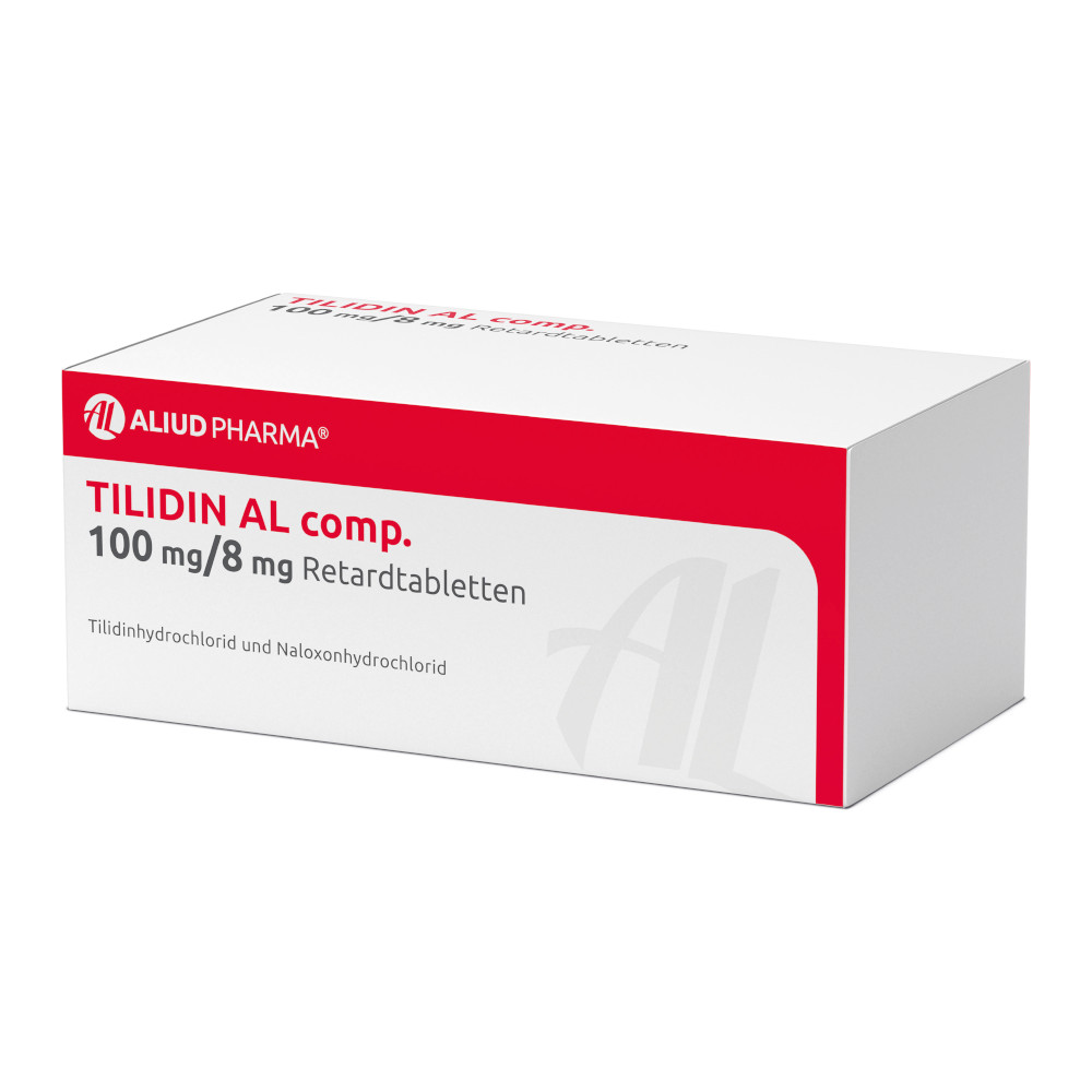 TILIDIN AL comp. 100mg/8mg 100 St Retard-Tabletten