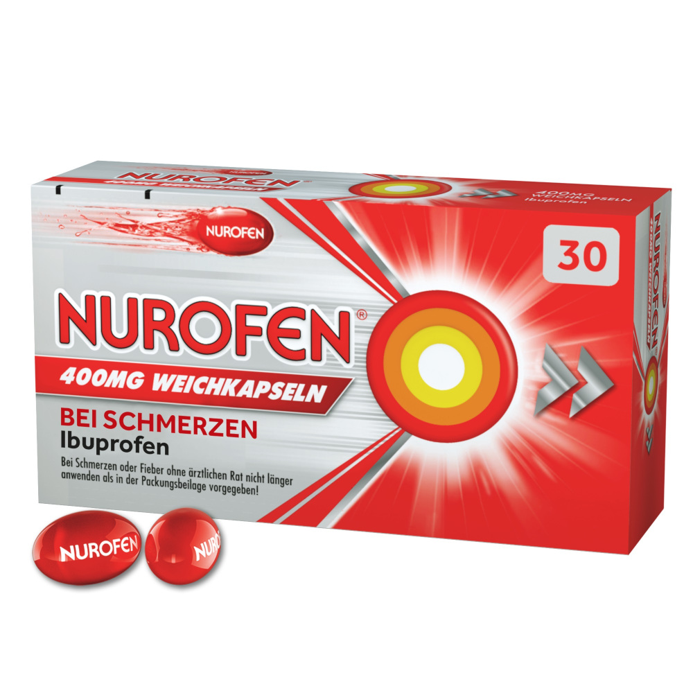 NUROFEN 400mg WEICHKAPSELN 30 St Weichkapseln