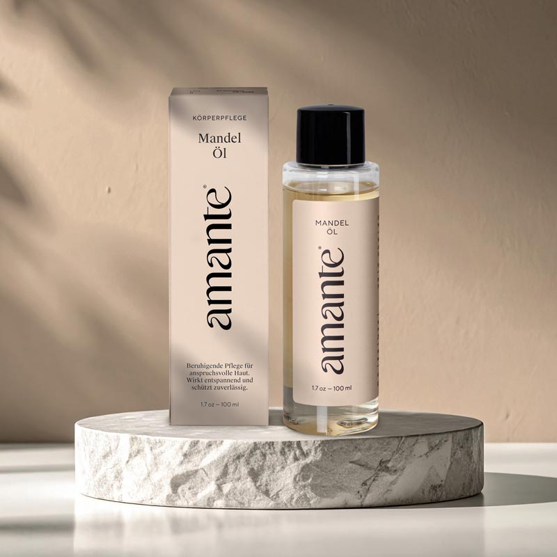 Mandelöl 100% Rein Hautpflegeöl Amante 100 ml Öl