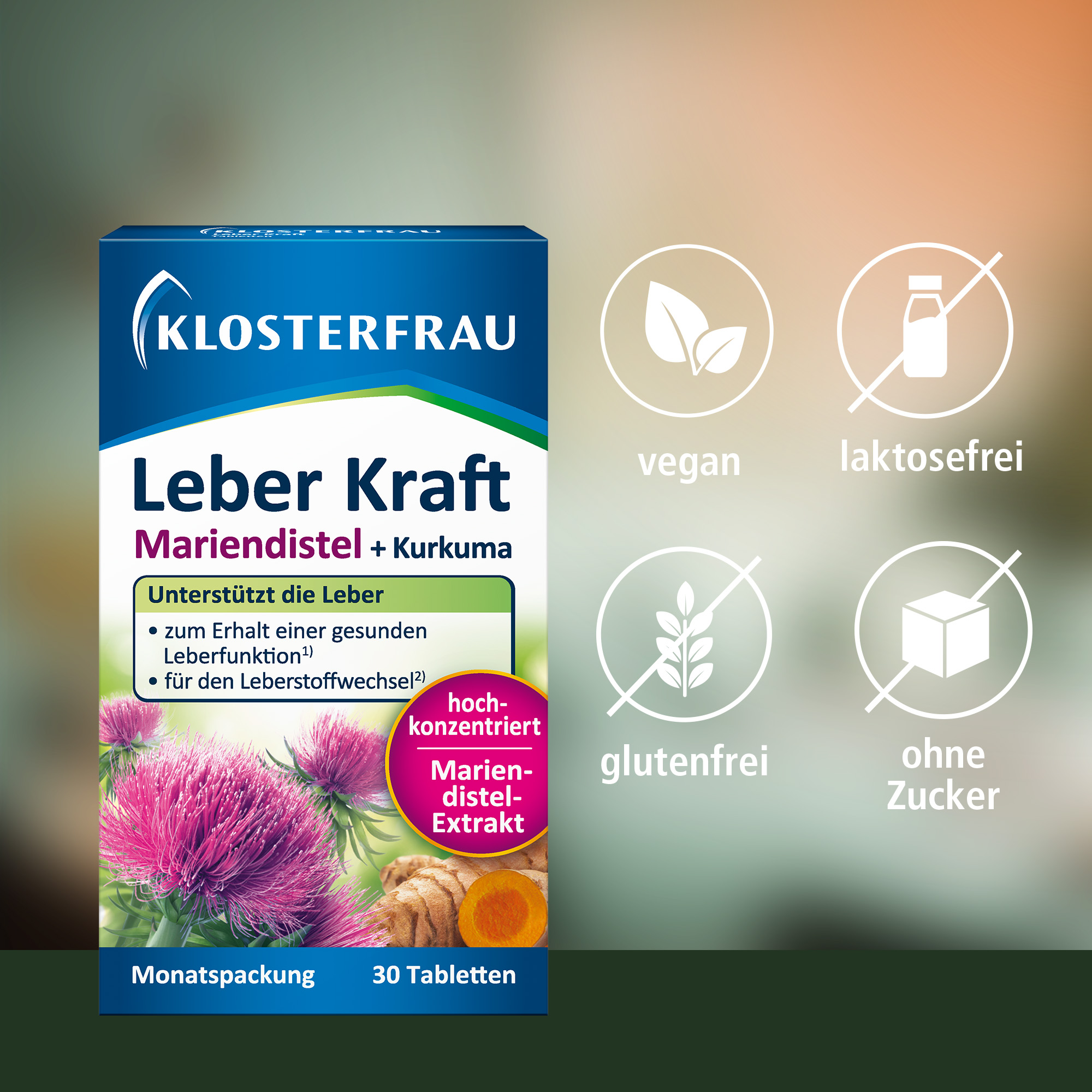 Klosterfrau Leber Kraft  30 St Tabletten